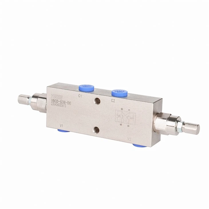 Double Pilot Operated Hydraulic Check Valve Balance Valve
